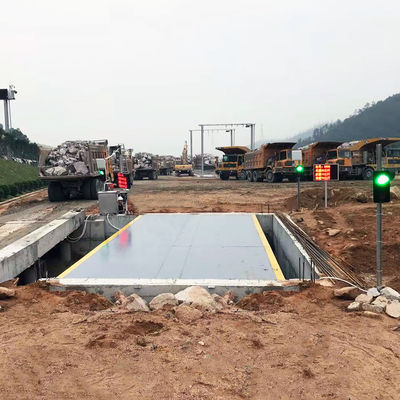 100 Stahlplattform-elektronische Brückenwaage Ton Pitlesss Q235